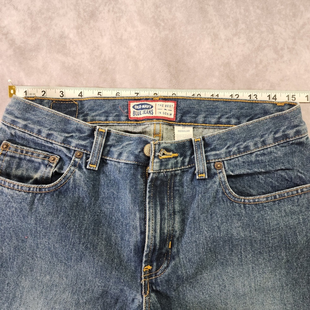 Old Navy Women's Blue Boot Cut Jeans - Picture 3 of 5